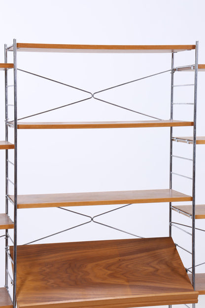 Vintage Teak Schrankwand WHB | Mid-Century Modular String Regalsystem