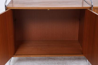 Vintage Teak Schrankwand WHB | Mid-Century Modular String Regalsystem