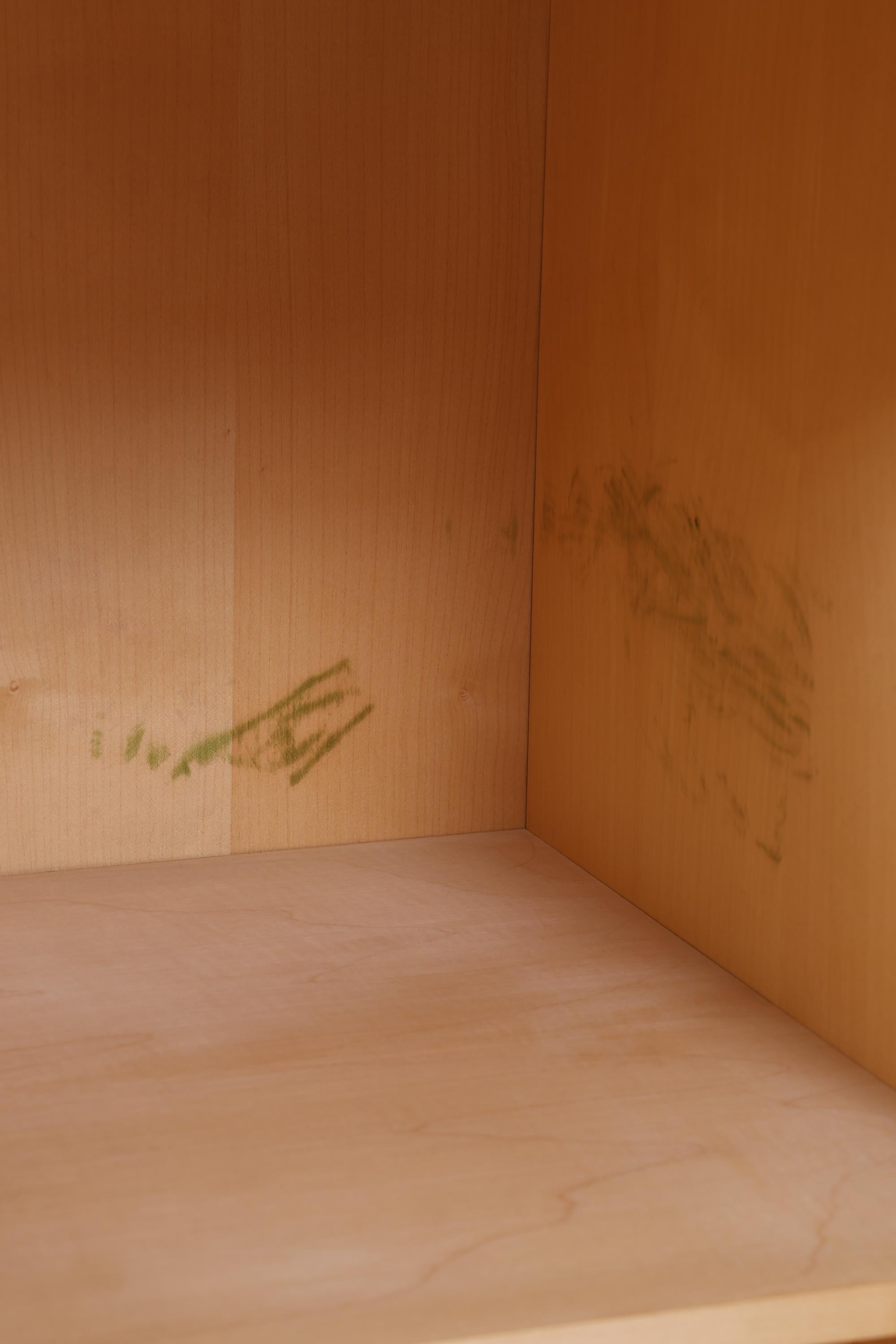 Vintage Wäscheschrank | Mid-Century Kleiderschrank 60er Jahre Design