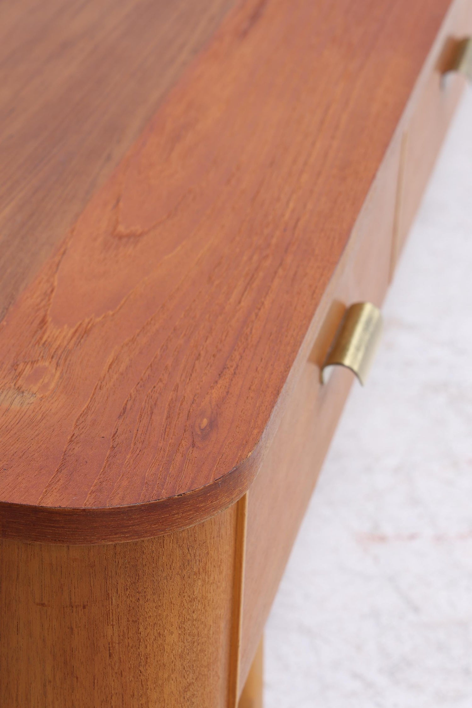 Vintage Lowboard 60er Jahre | Mid Century Sideboard mit Schubladen Retro Holz Aufbewahrung