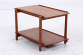 Vintage Teak Servierwagen von Poul Hundevad | Mid Century Danish Barwagen