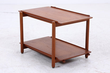 Vintage Teak Servierwagen von Poul Hundevad | Mid Century Danish Barwagen
