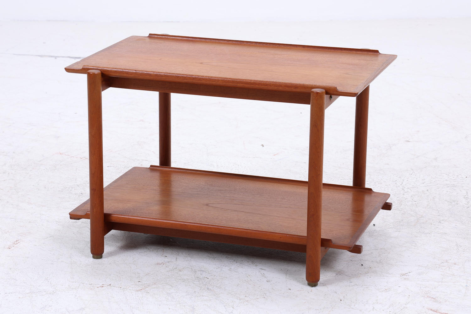 Vintage Teak Servierwagen von Poul Hundevad | Mid Century Danish Barwagen