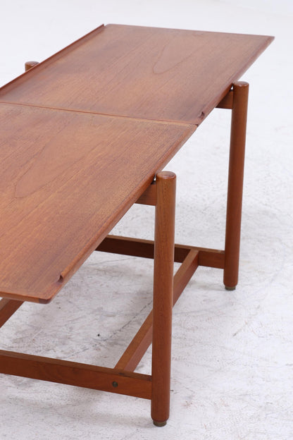 Vintage Teak Servierwagen von Poul Hundevad | Mid Century Danish Barwagen