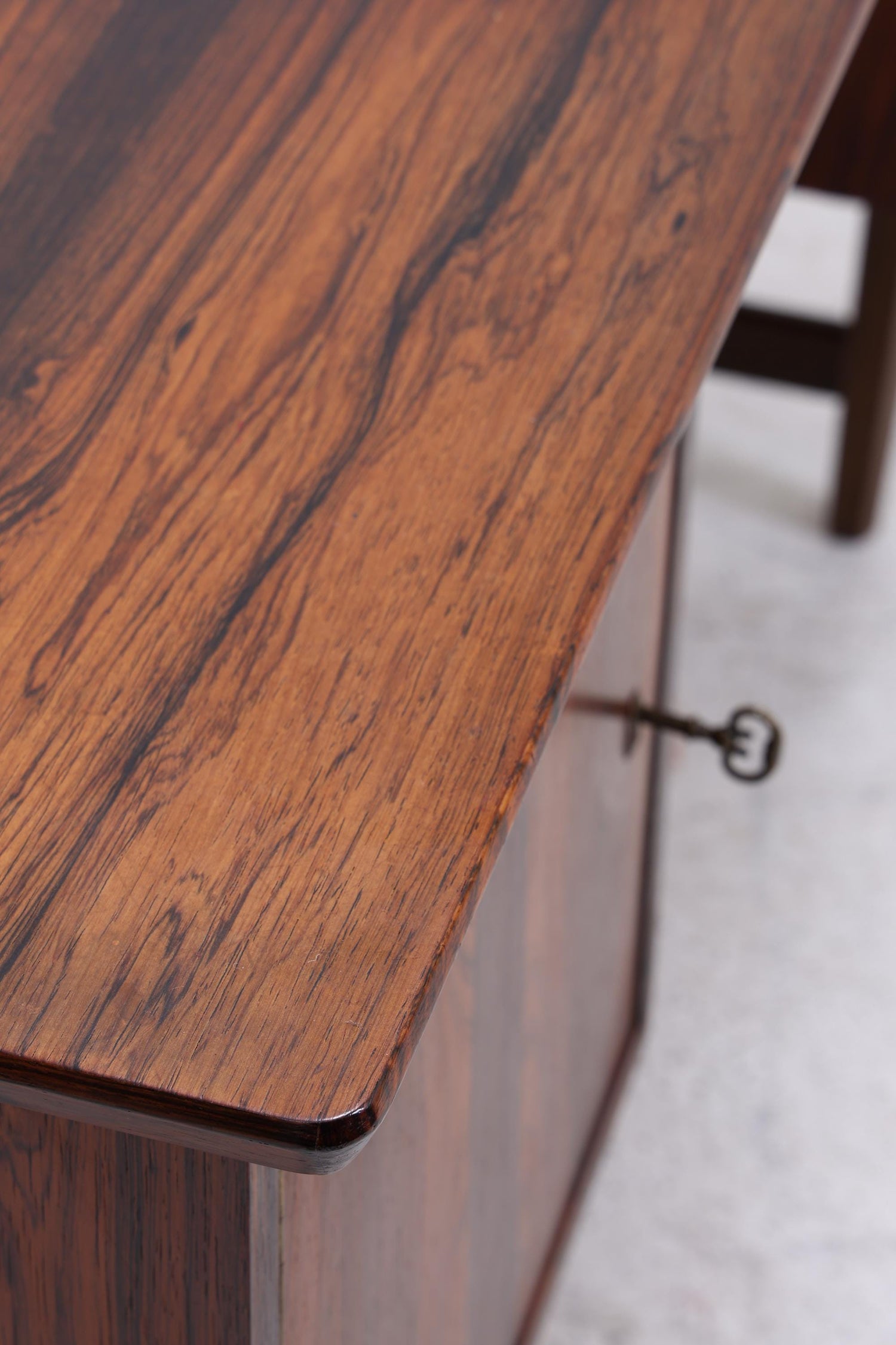 Vintage Palisander Schreibtisch 60er Jahre | Mid Century Danish Modern Desk