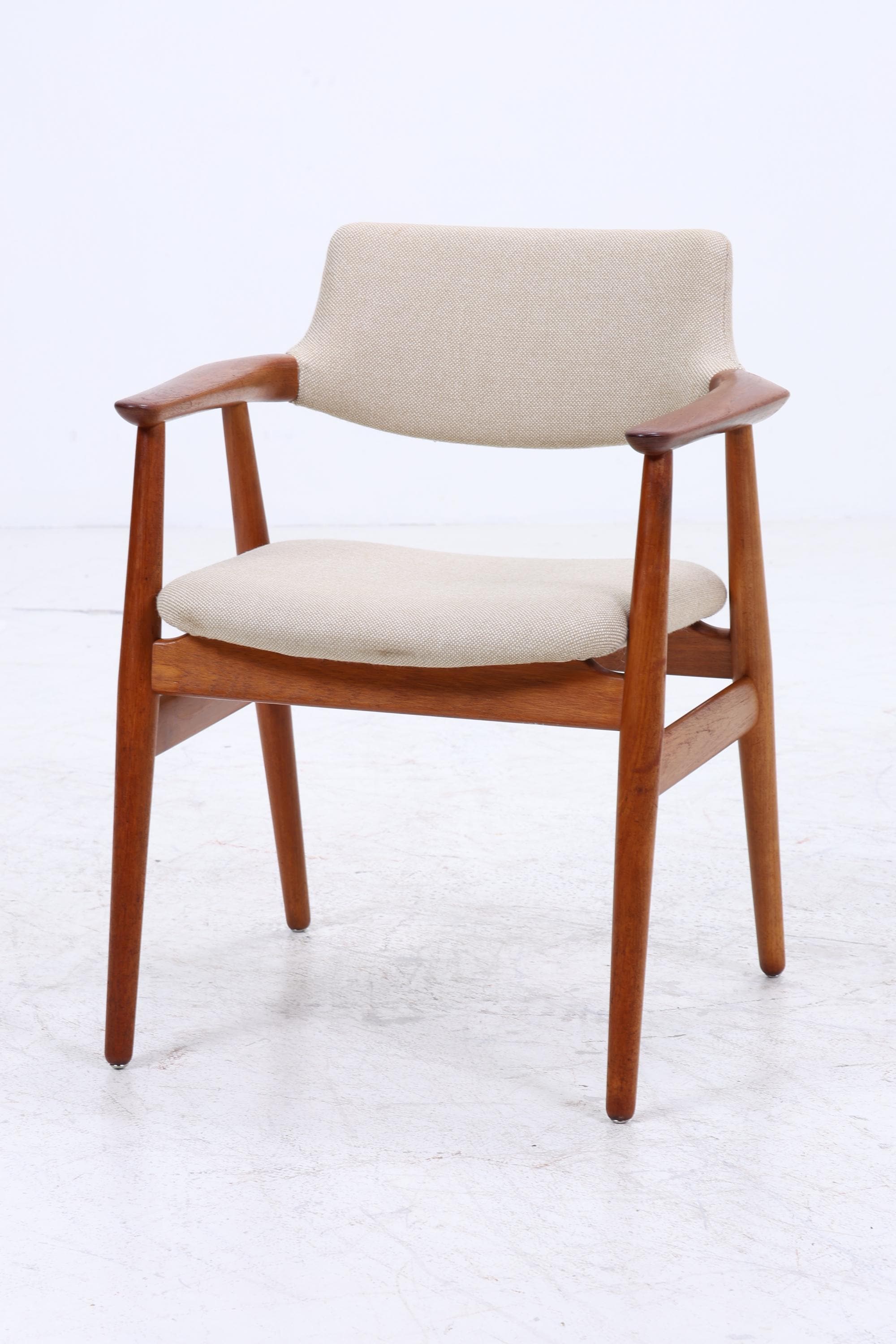 Teak Stuhl von Erik Kirkegaard für Glostrup | Mid Century Designklassiker | Vintage Stuhl | Retro Stuhl