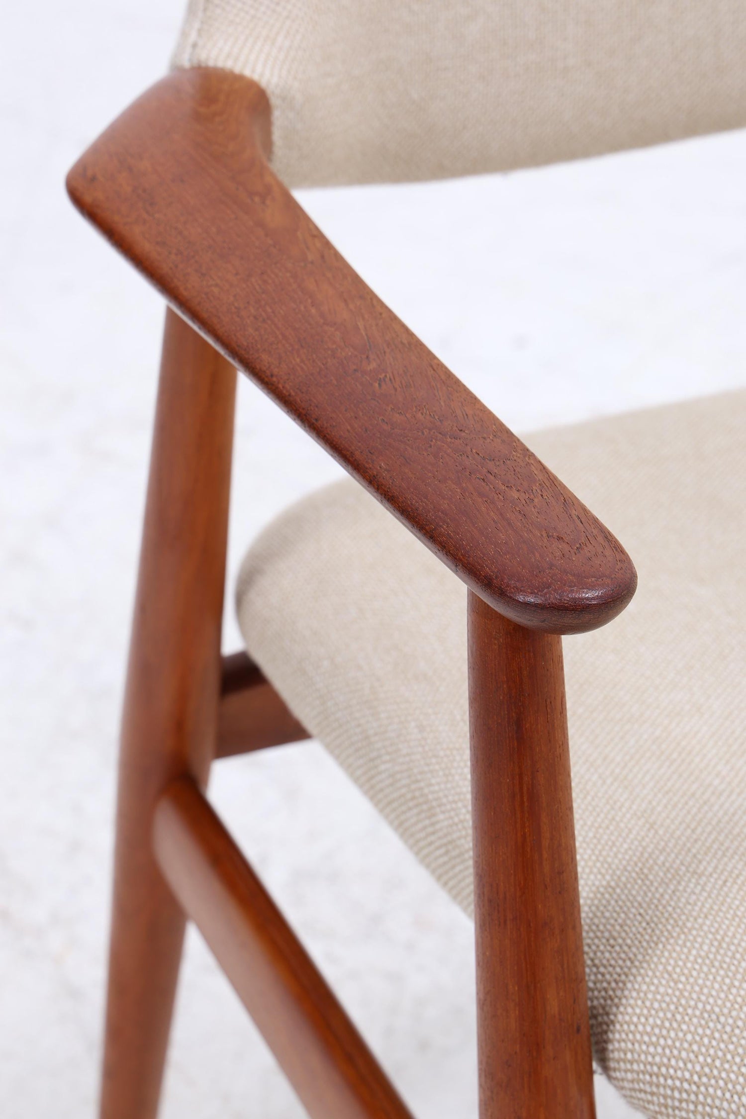Teak Stuhl von Erik Kirkegaard für Glostrup | Mid Century Designklassiker | Vintage Stuhl | Retro Stuhl
