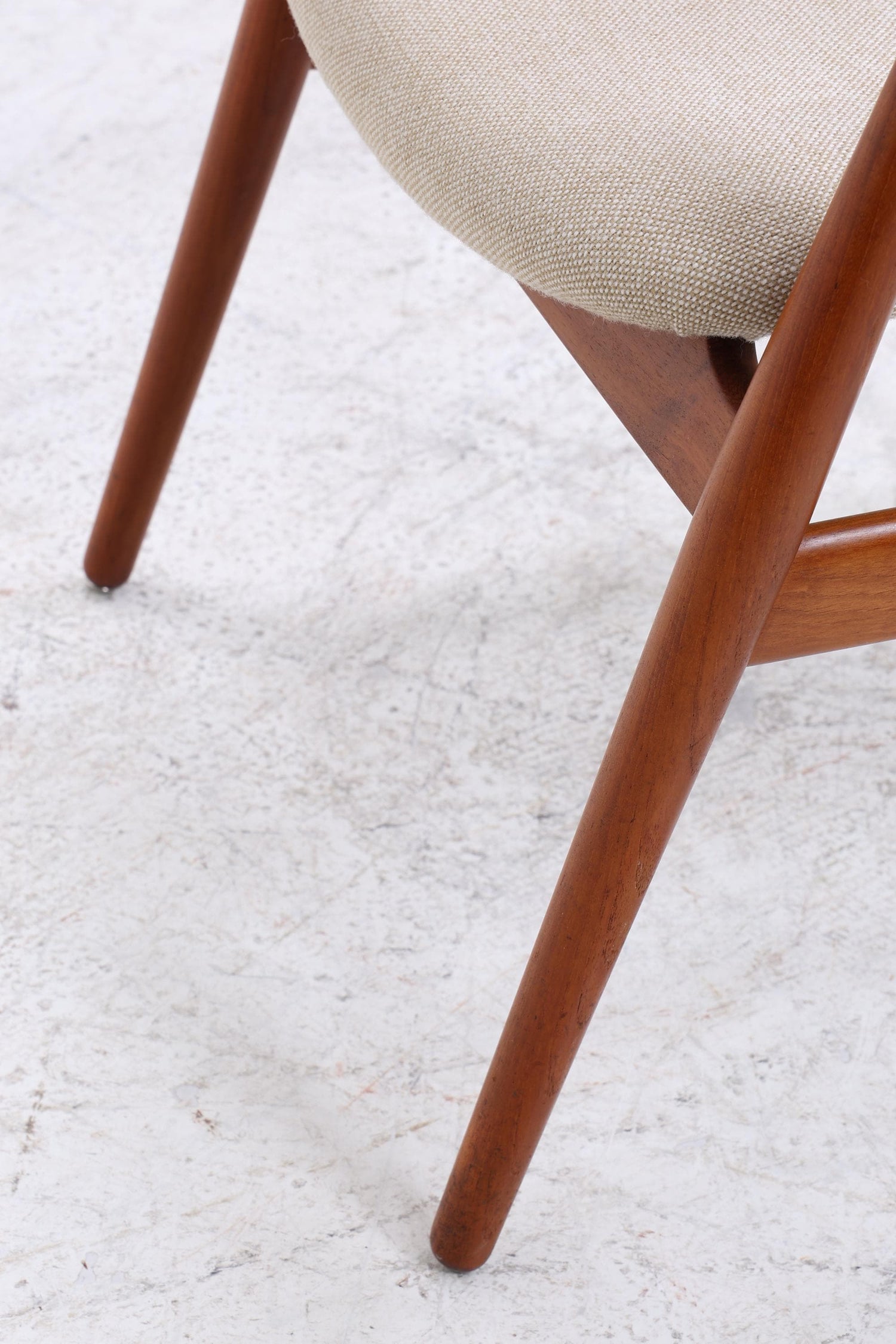 Teak Stuhl von Erik Kirkegaard für Glostrup | Mid Century Designklassiker | Vintage Stuhl | Retro Stuhl