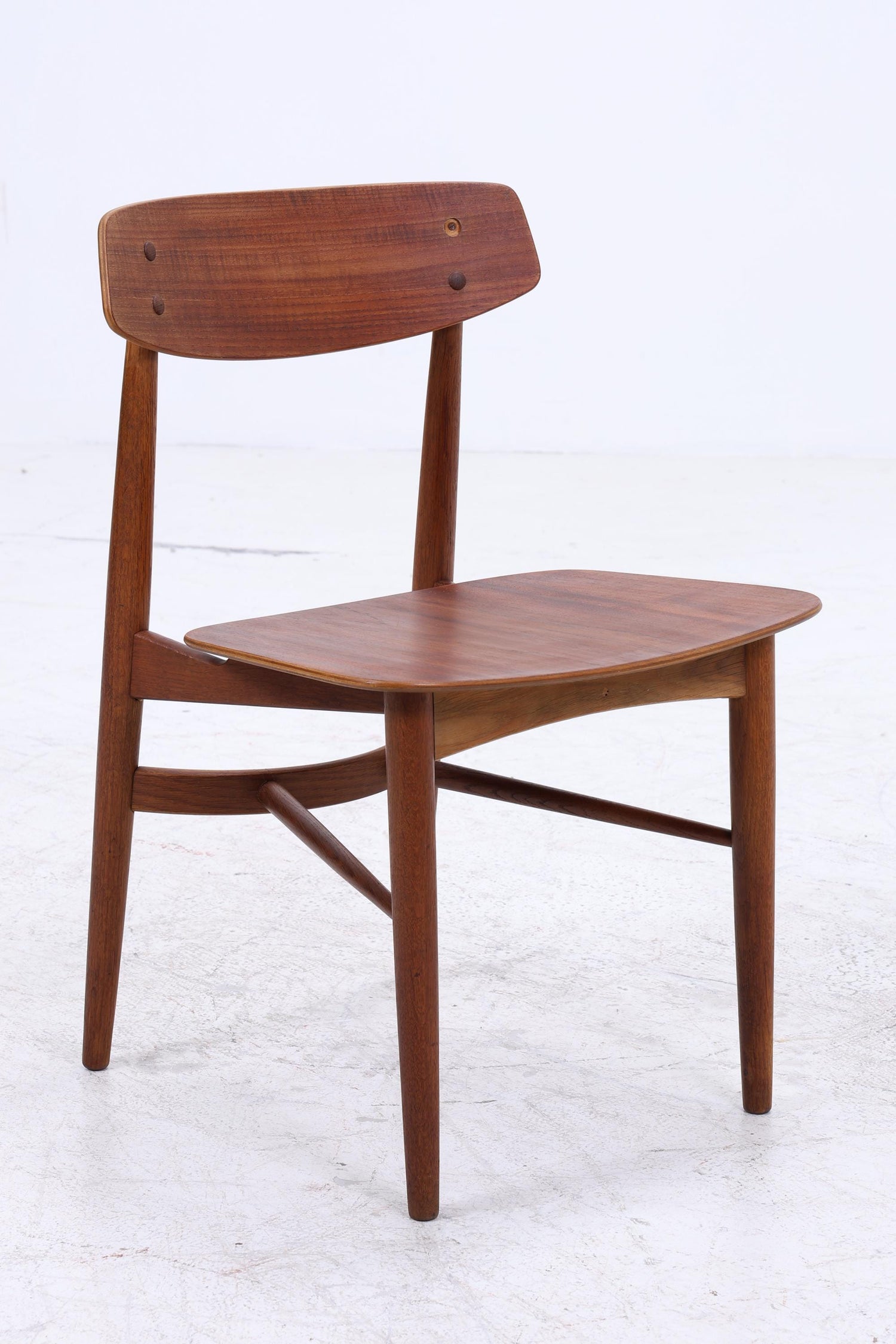 Vintage Teak Stuhl 60er Jahre | Danish Design Mid Century Esszimmerstuhl
