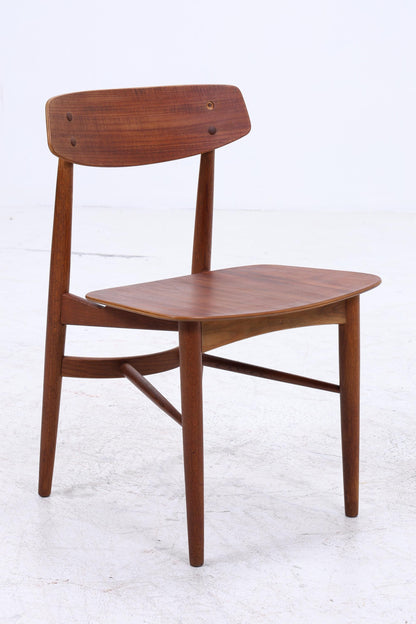 Vintage Teak Stuhl 60er Jahre | Danish Design Mid Century Esszimmerstuhl
