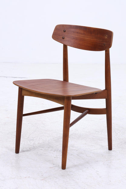 Vintage Teak Stuhl 60er Jahre | Danish Design Mid Century Esszimmerstuhl