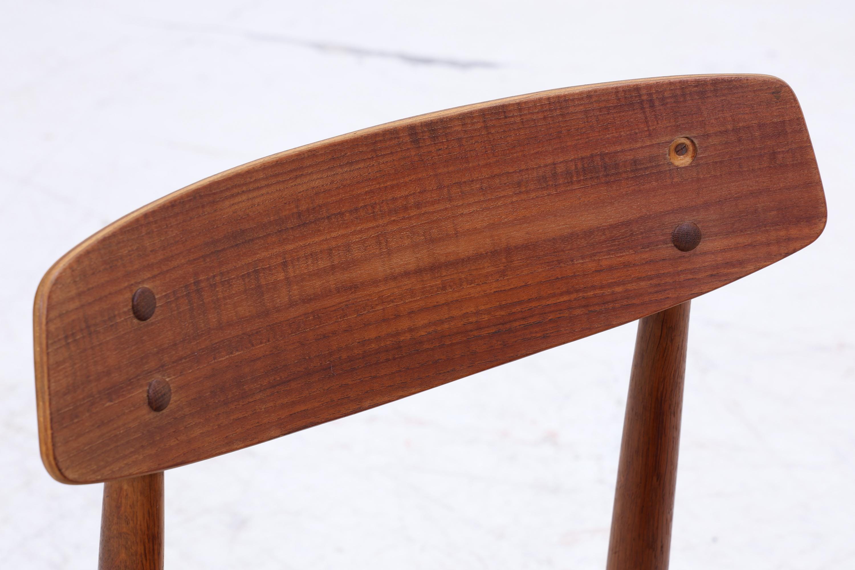 Vintage Teak Stuhl 60er Jahre | Danish Design Mid Century Esszimmerstuhl
