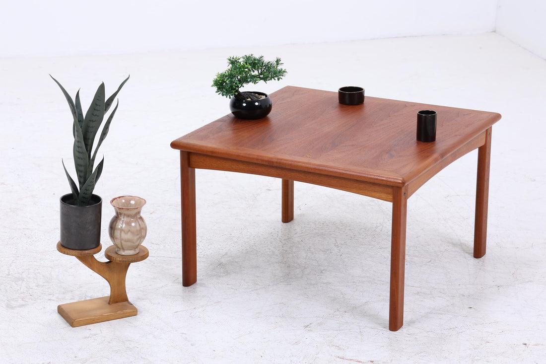 Vintage Teak Couchtisch | Mid Century Beistelltisch | Danish Design 60er Jahre