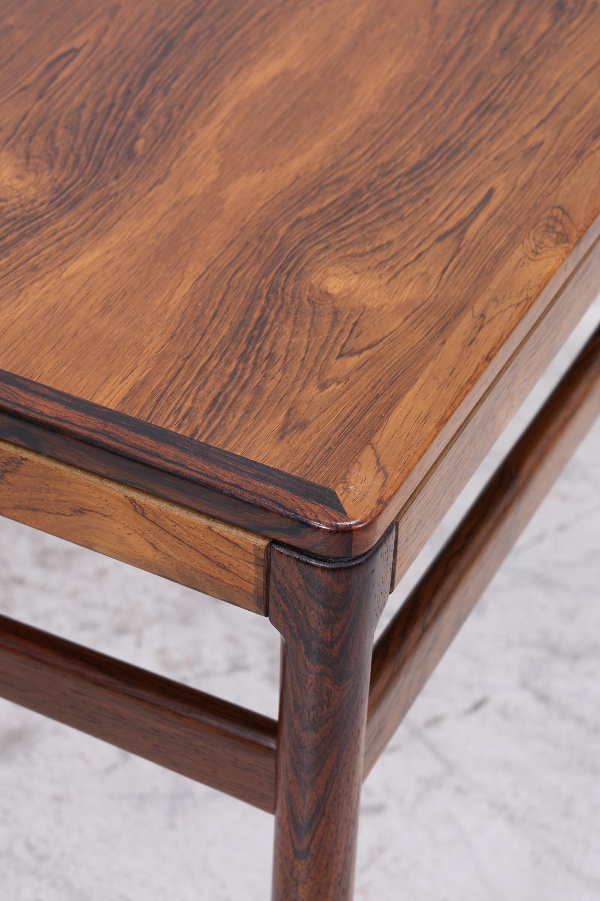 Vintage Palisander Couchtisch | Mid Century Beistelltisch | Danish Design 60er Jahre