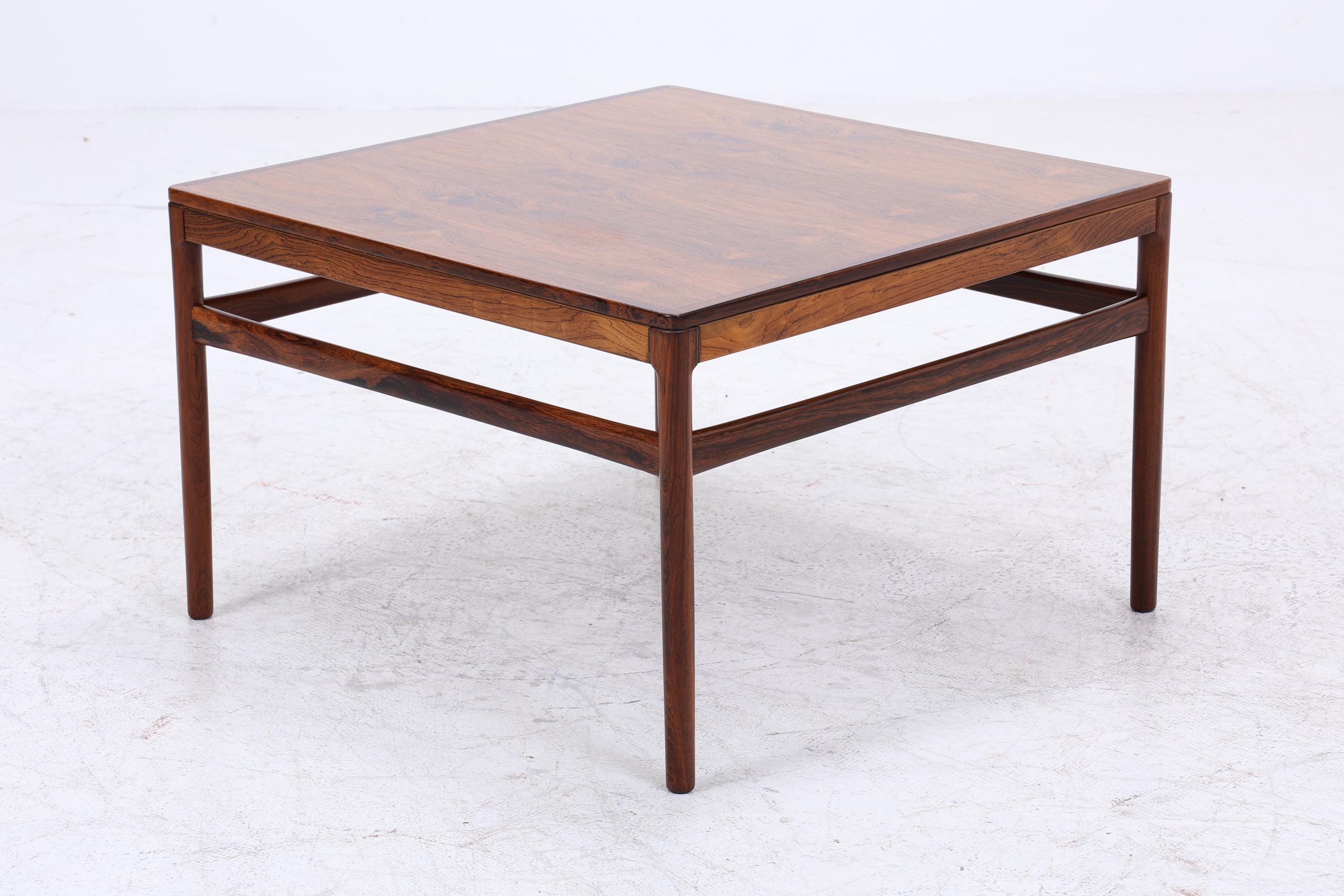 Vintage Palisander Couchtisch | Mid Century Beistelltisch | Danish Design 60er Jahre