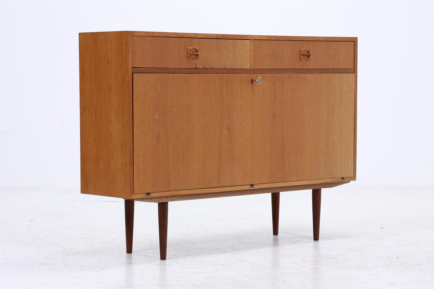 Vintage Teak Kommode | Mid-Century Schubladenkommode