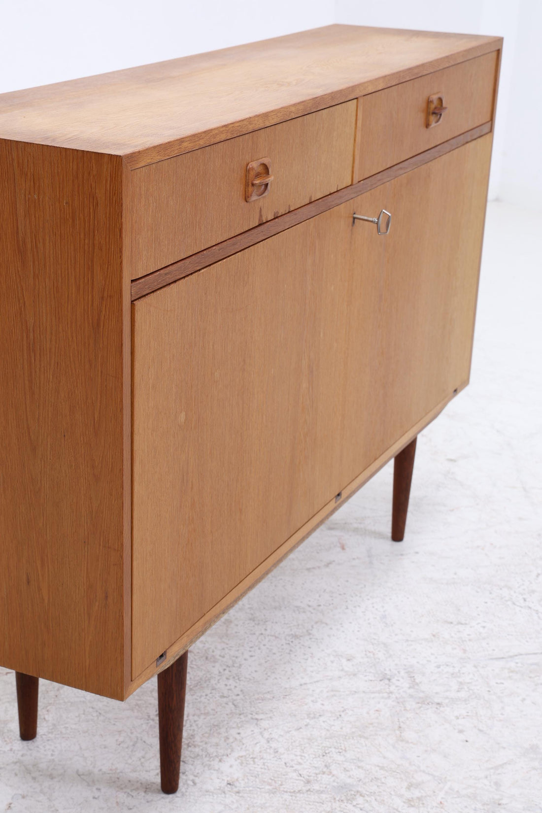 Vintage Teak Kommode | Mid-Century Schubladenkommode