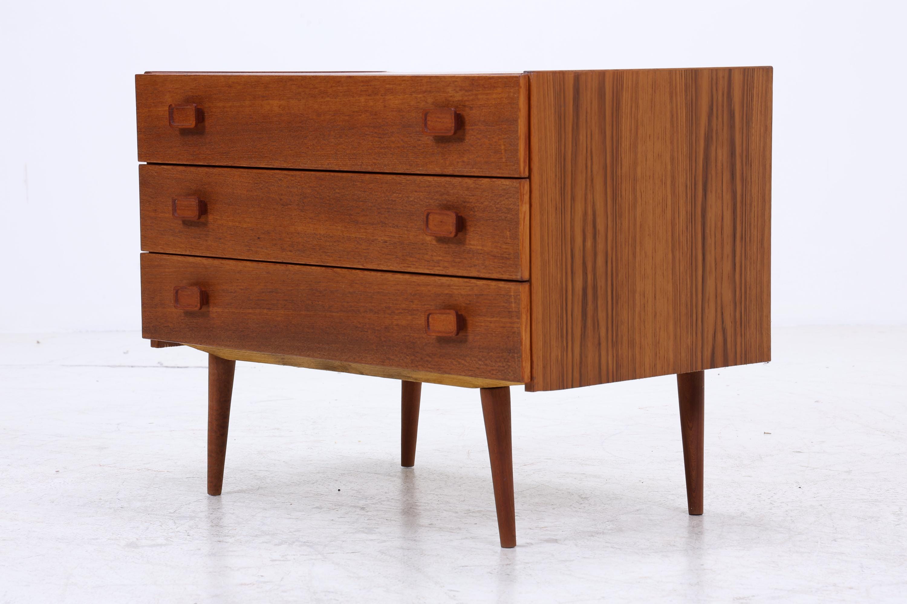 Vintage Teak Kommode | Mid-Century Schubladenkommode