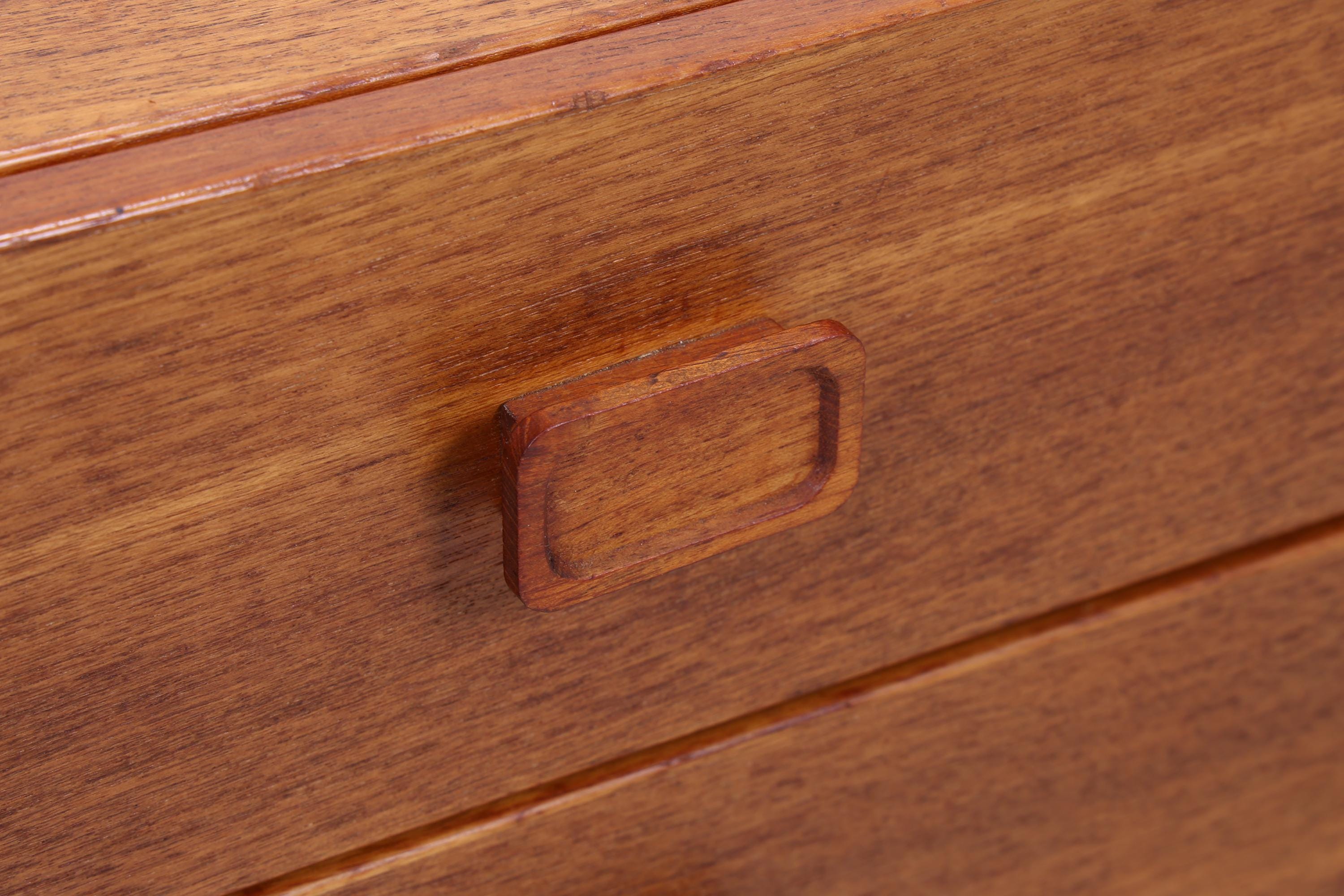 Vintage Teak Kommode | Mid-Century Schubladenkommode