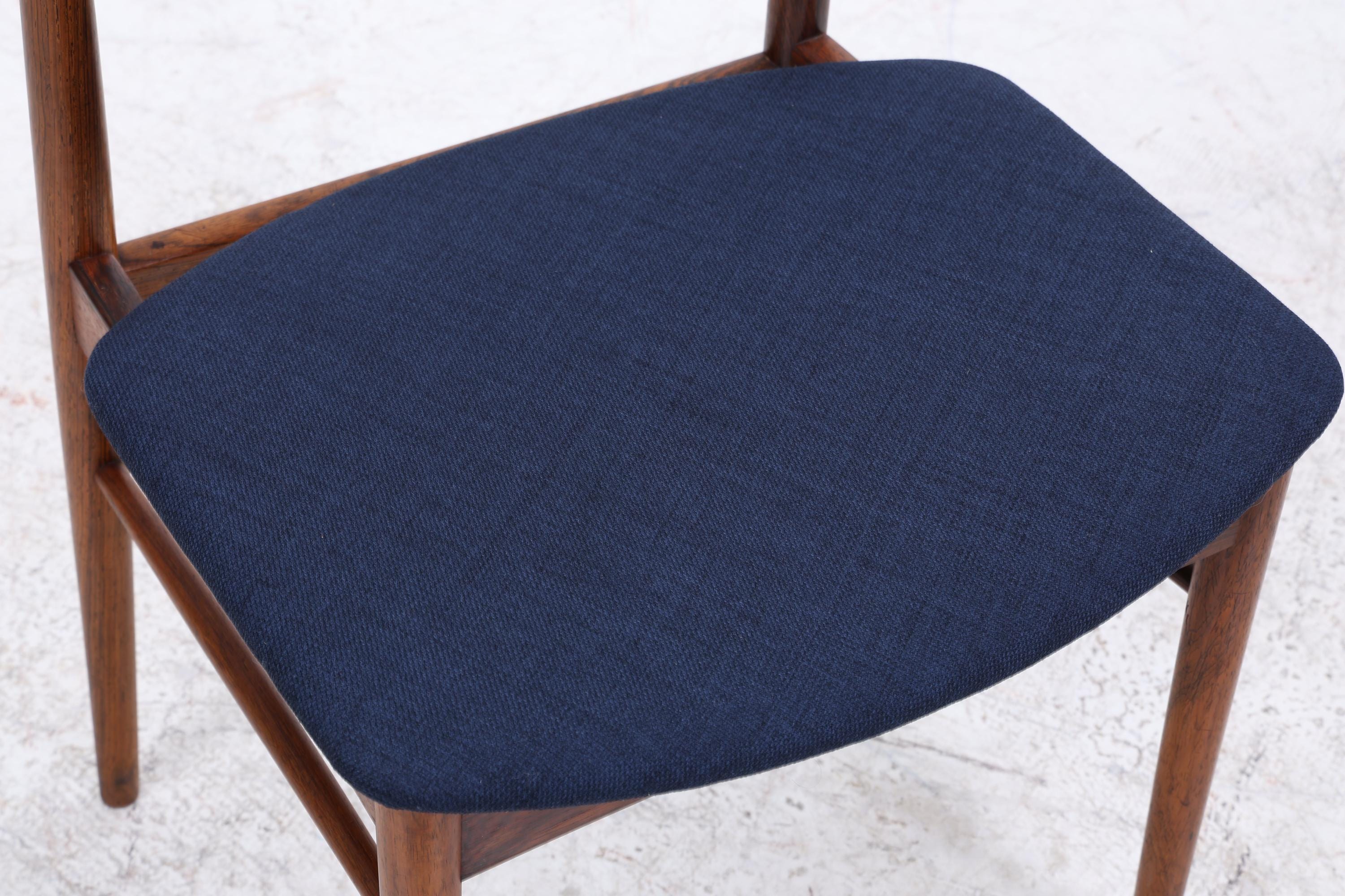 4er Set Palisander Stühle von Sven Chrobat für Sax | Mid Century Design Stuhl | Vintage Designer