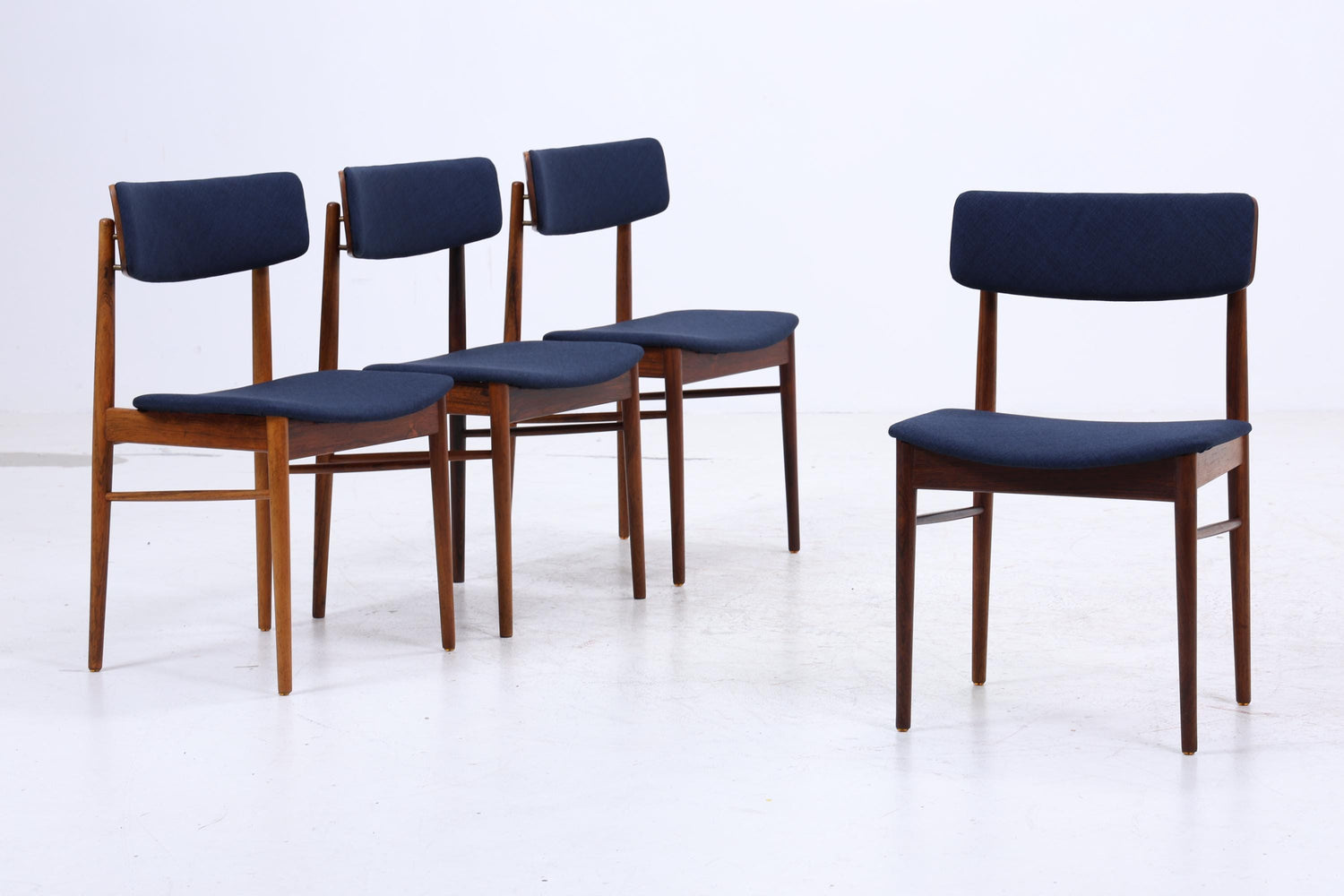 4er Set Palisander Stühle von Sven Chrobat für Sax | Mid Century Design Stuhl | Vintage Designer