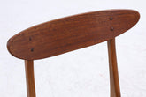 4er Set Teak Stühle von Farstrup Møbler | Mid Century Danish Design Leder Stuhl | Vintage Designer
