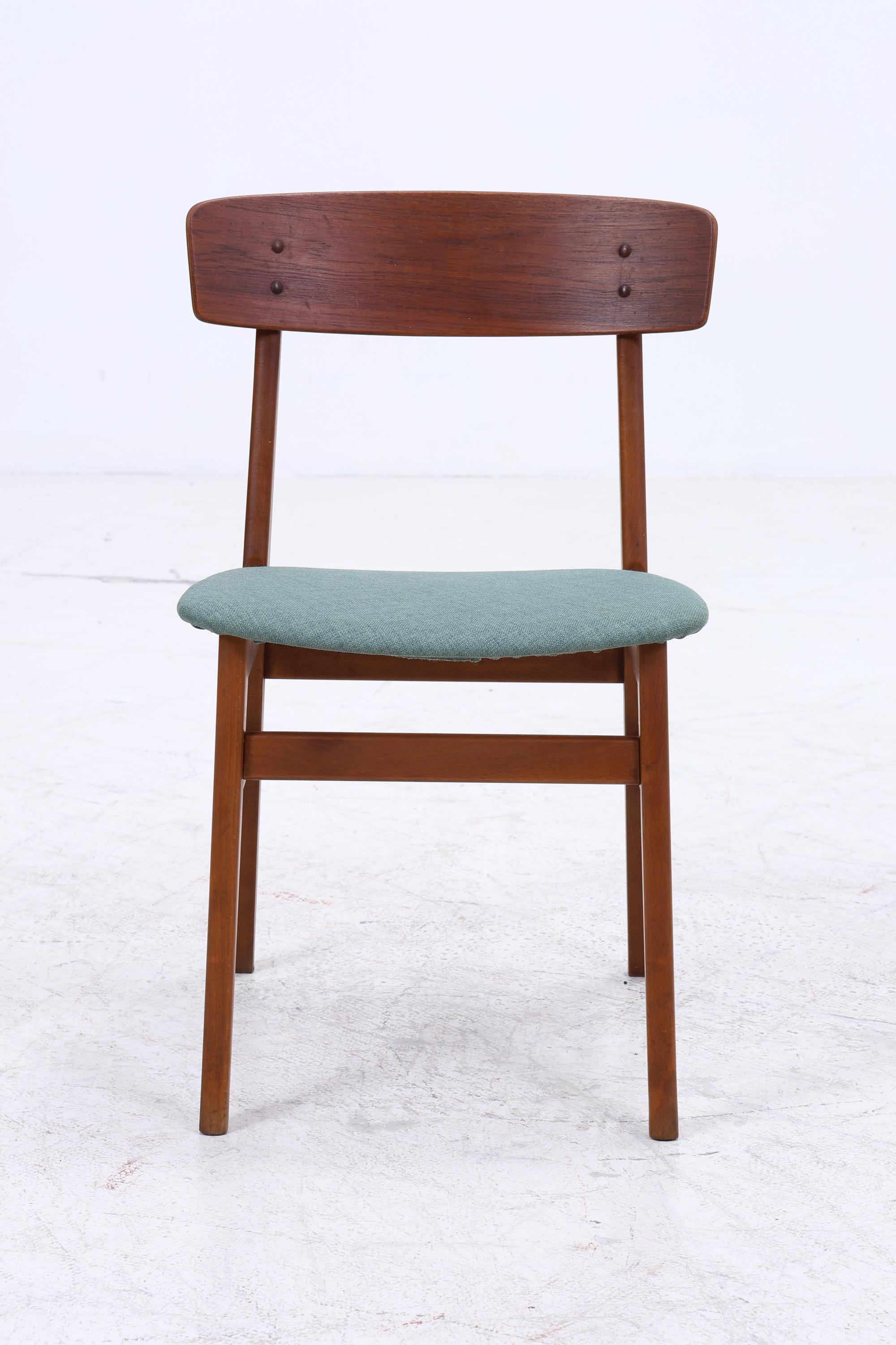 4er Set Teak Stühle von Farstrup Møbler | Mid Century Danish Design Stuhl | Vintage Designer