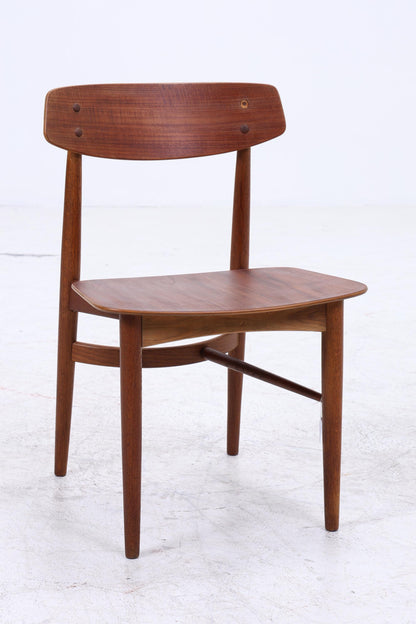 Vintage Teak Stuhl 60er Jahre | Danish Design Mid Century Esszimmerstuhl