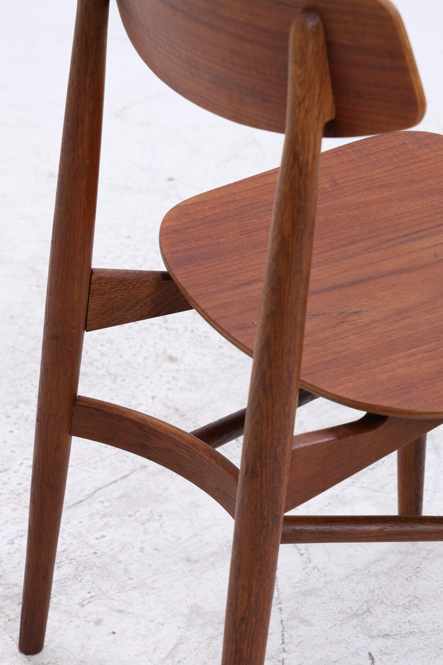 Vintage Teak Stuhl 60er Jahre | Danish Design Mid Century Esszimmerstuhl