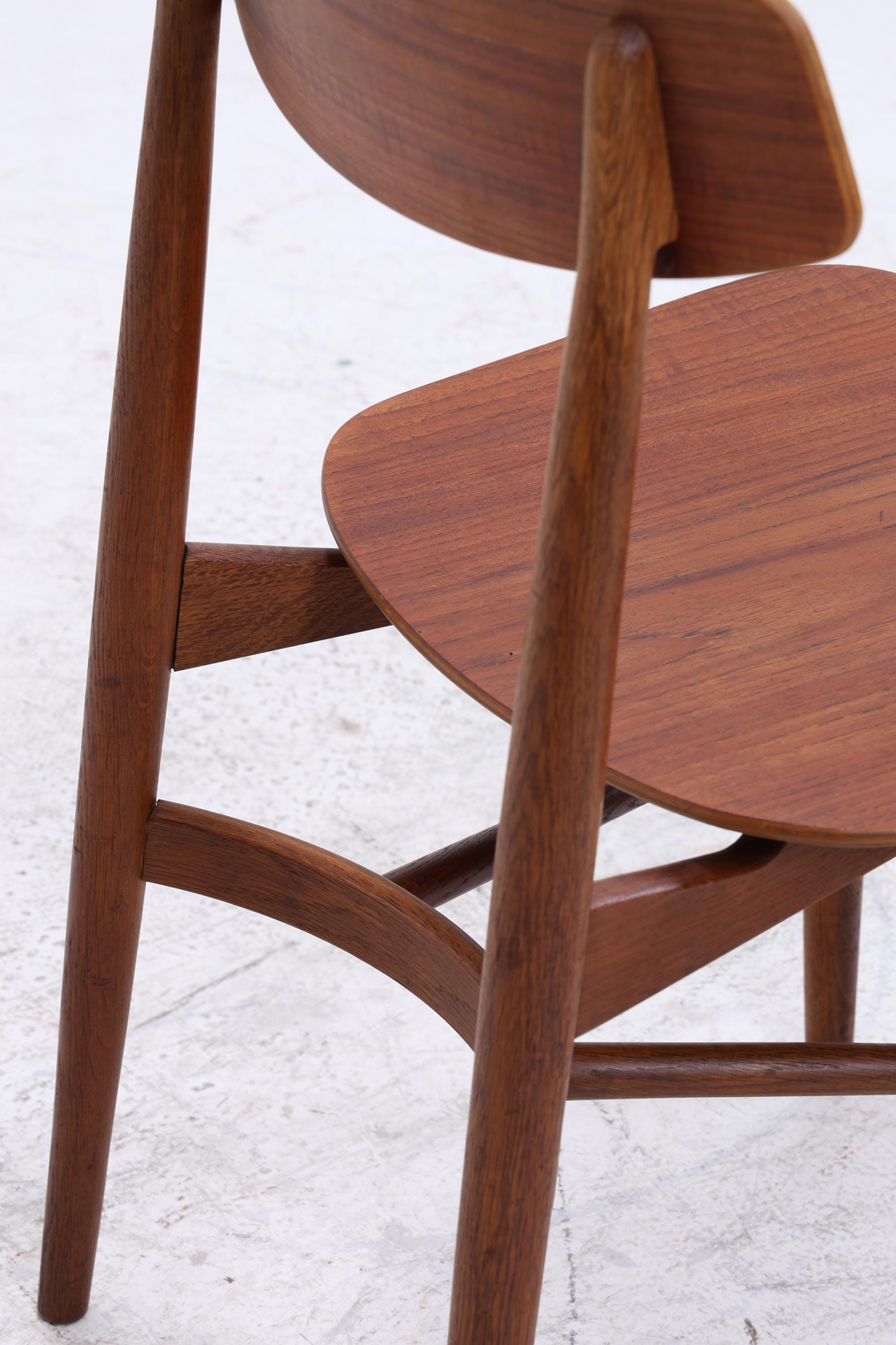Vintage Teak Stuhl 60er Jahre | Danish Design Mid Century Esszimmerstuhl