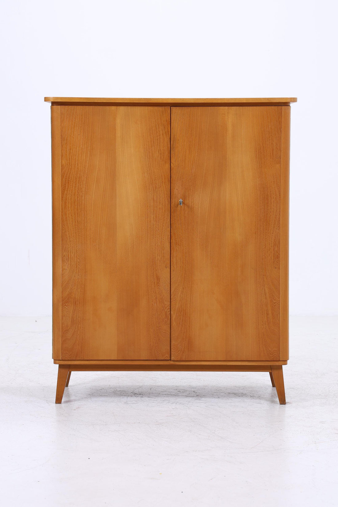 Vintage Wäscheschrank | Mid-Century Kleiderschrank mit Schubladen 60er 70er