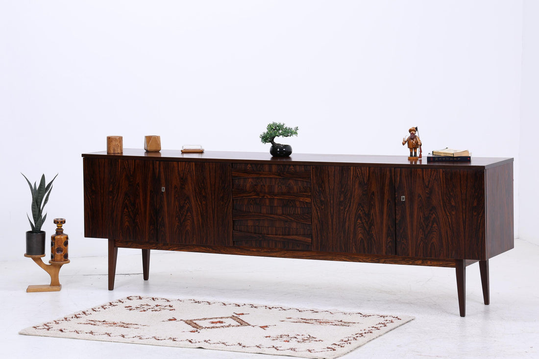Vintage Palisander Sideboard | Mid Century Schrank 60er 70er Jahre