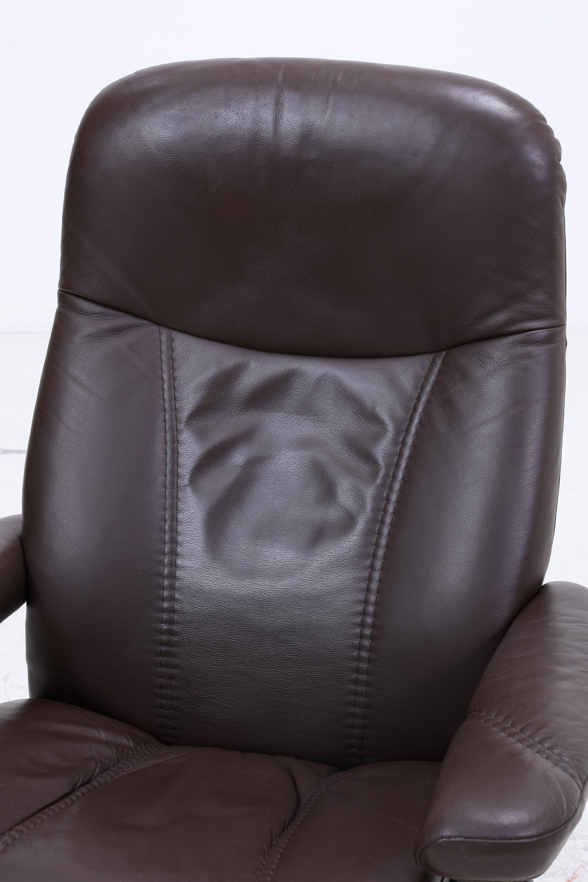 Stressless Relaxsessel Consul mit Hocker | Leder Sessel Relaxfunktion