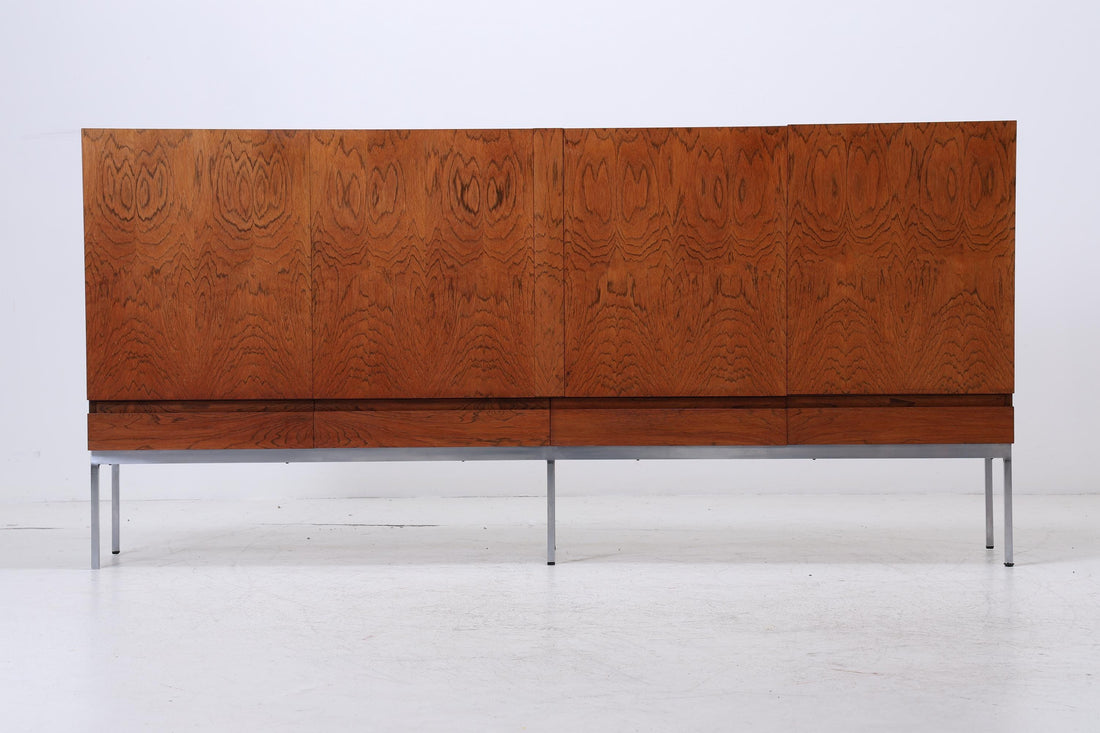 Vintage Palisander Highboard B60 von Dieter Waeckerlin für Behr | Mid Century Sideboard mit Schubladen &amp; Fächern