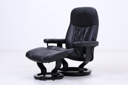 Stressless Relaxsessel Consul mit Hocker | Leder Sessel Relaxfunktion