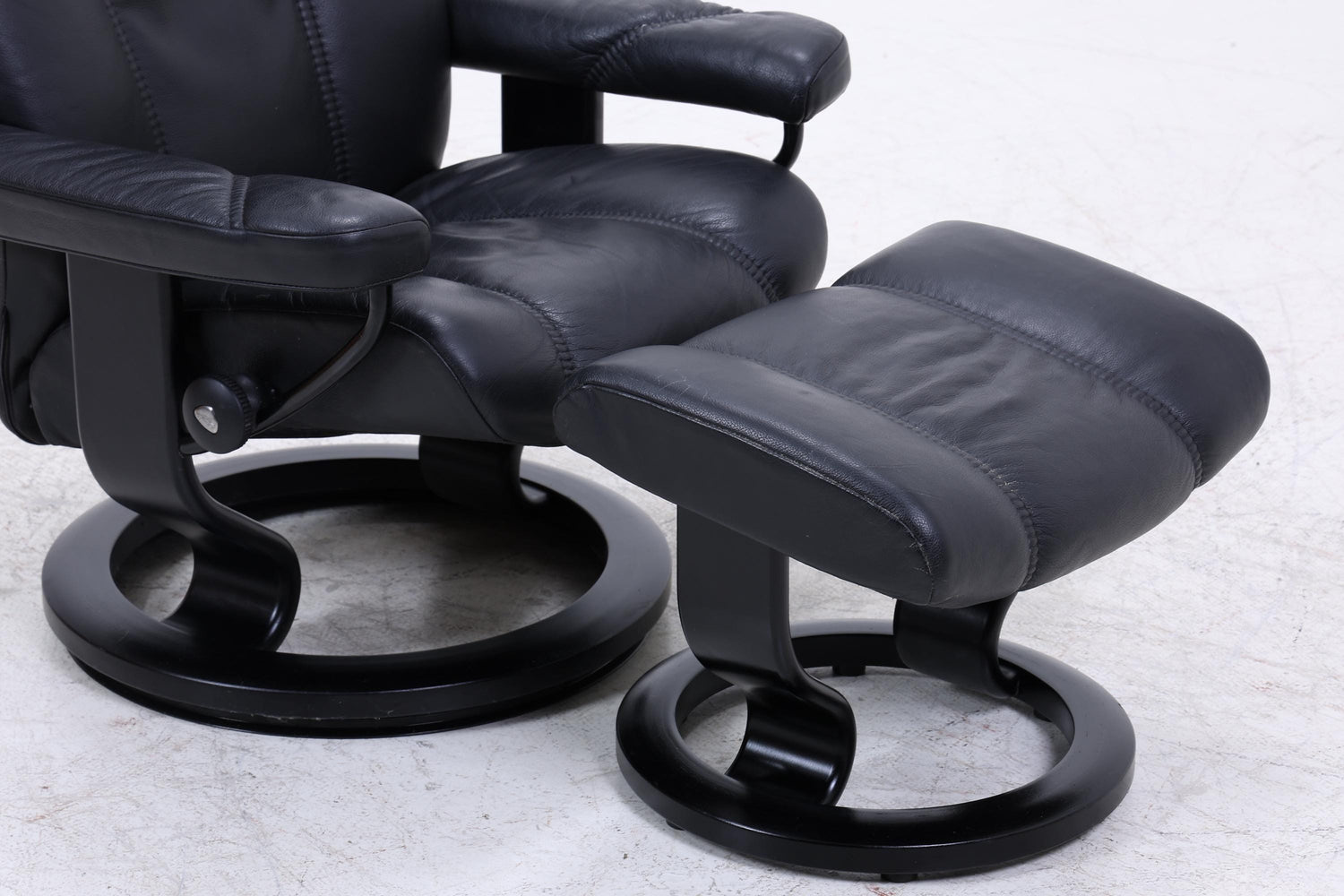 Stressless Relaxsessel Consul mit Hocker | Leder Sessel Relaxfunktion