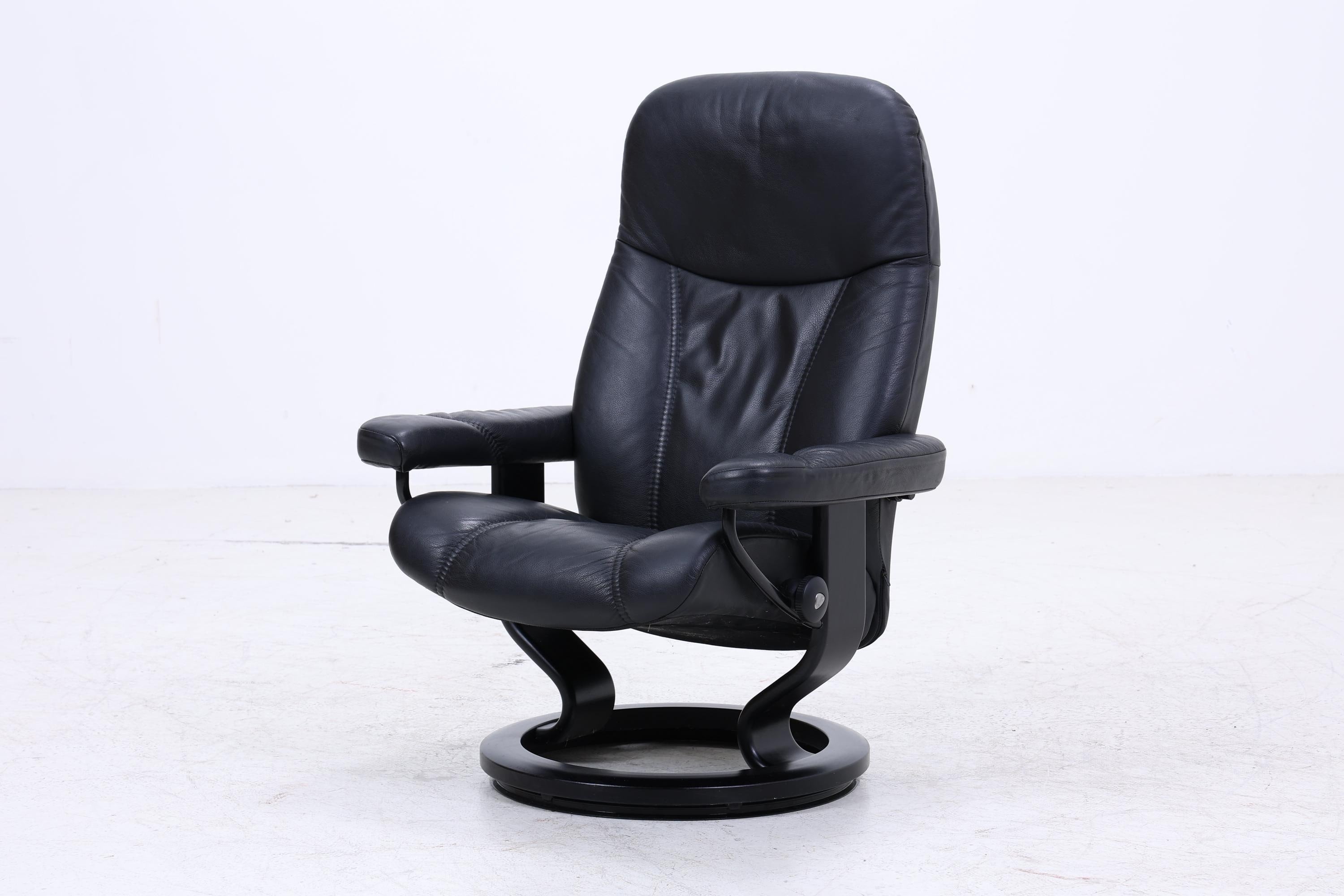 Stressless Relaxsessel Consul mit Hocker | Leder Sessel Relaxfunktion