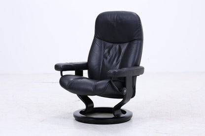 Stressless Relaxsessel Consul mit Hocker | Leder Sessel Relaxfunktion
