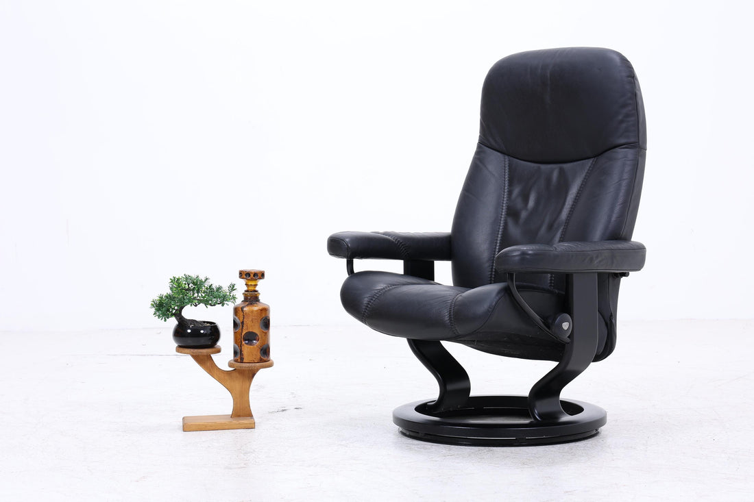 Stressless Relaxsessel Consul mit Hocker | Leder Sessel Relaxfunktion