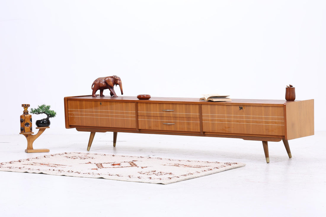 Vintage Mid Century Lowboard | Mid Century Sideboard 60er Jahre