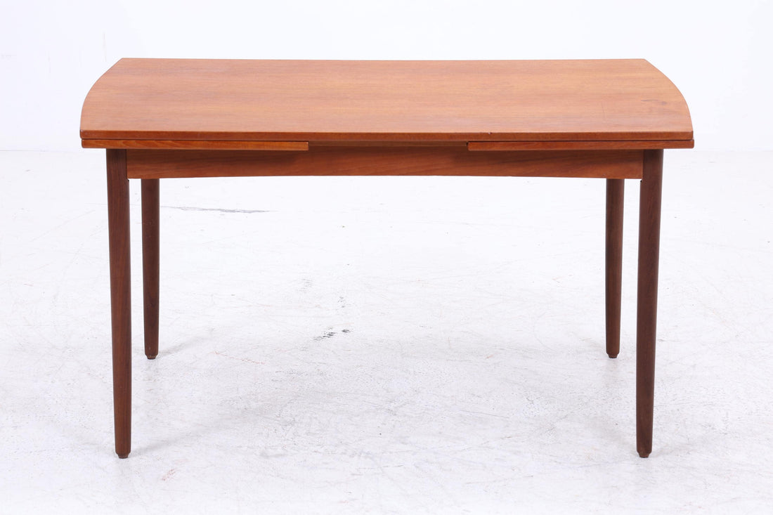 Vintage Teak Esstisch | Mid Century ausziehbarer Küchentisch 60er Jahre Holz