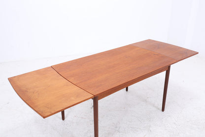 Vintage Teak Esstisch | Mid Century ausziehbarer Küchentisch 60er Jahre Holz