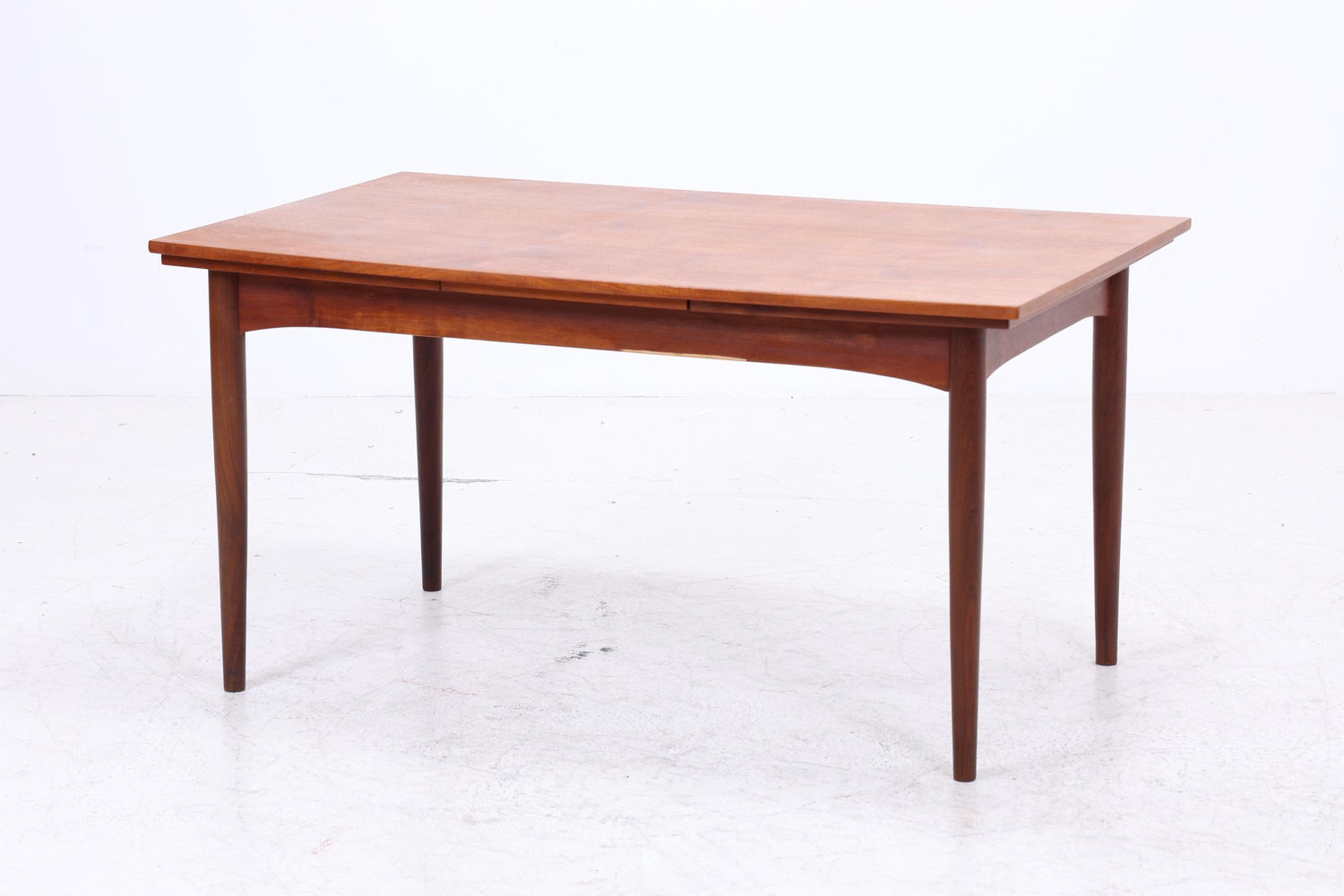 Vintage Teak Esstisch | Mid Century ausziehbarer Küchentisch 60er Jahre Holz