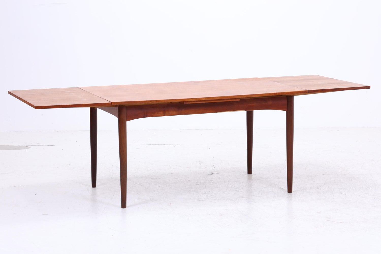 Vintage Teak Esstisch | Mid Century ausziehbarer Küchentisch 60er Jahre Holz