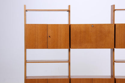 Vintage Wohnwand | Musterring Systemmöbel modular Mid Century Regal Schrankwand 60er Jahre