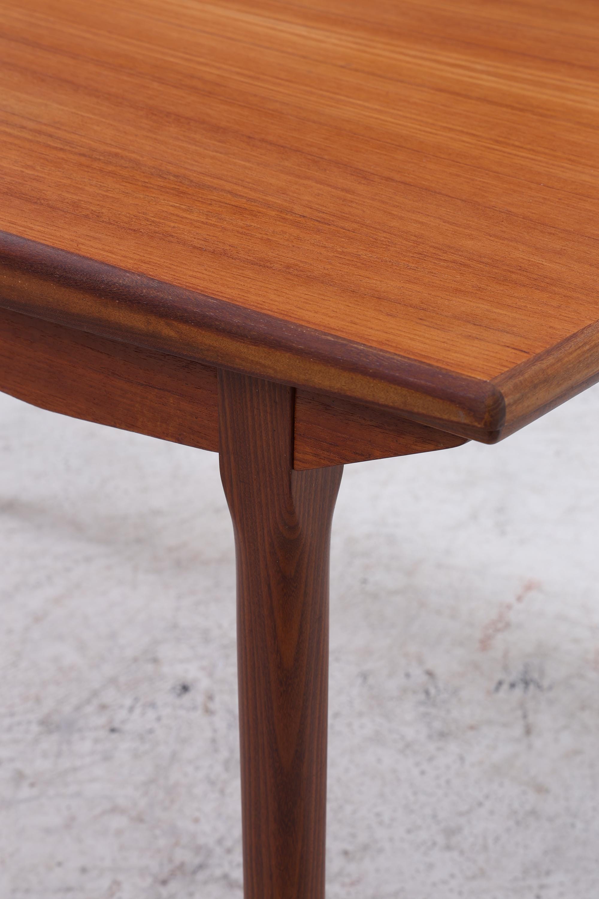 Vintage Teak Esstisch | Danish Design ausziehbar Mid Century Küchentisch 60er Jahre