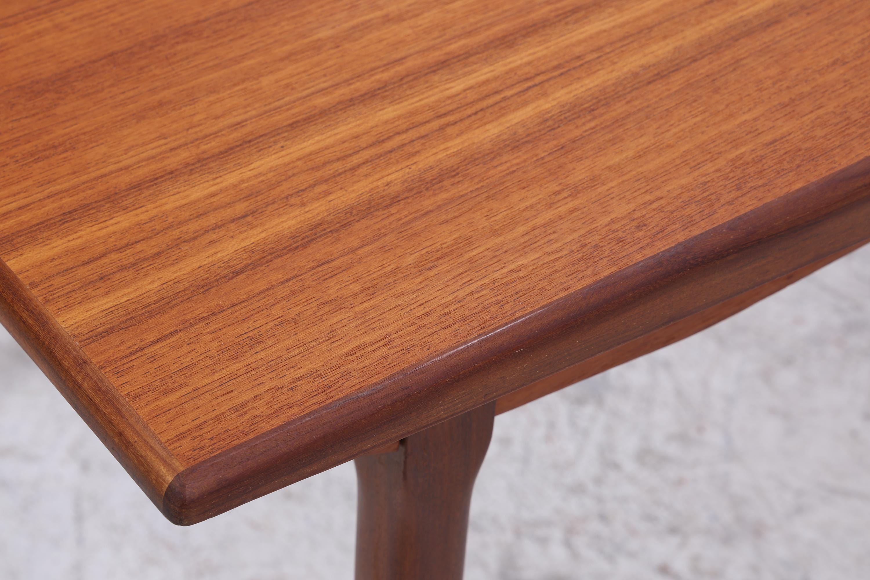 Vintage Teak Esstisch | Danish Design ausziehbar Mid Century Küchentisch 60er Jahre