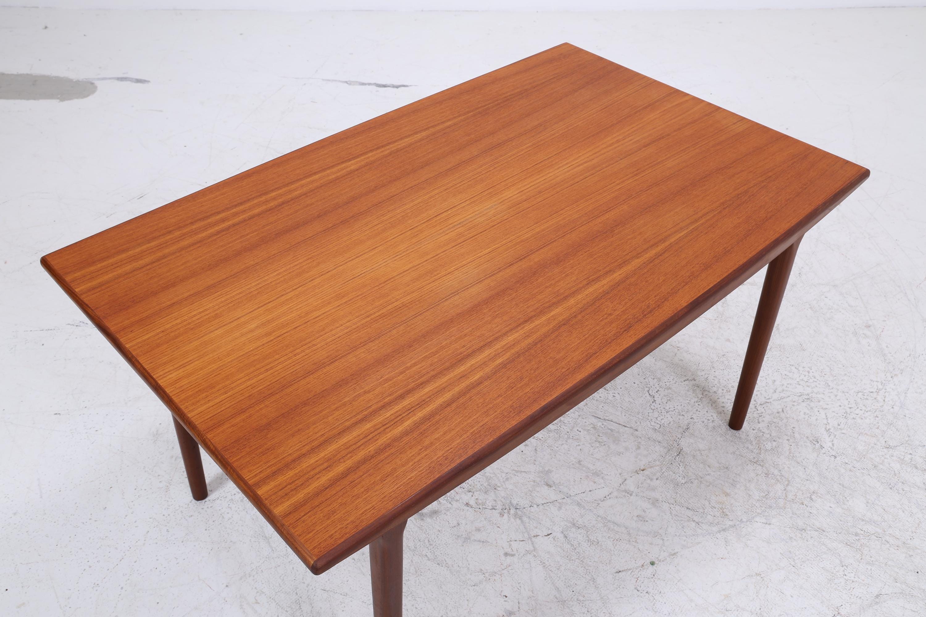 Vintage Teak Esstisch | Danish Design ausziehbar Mid Century Küchentisch 60er Jahre