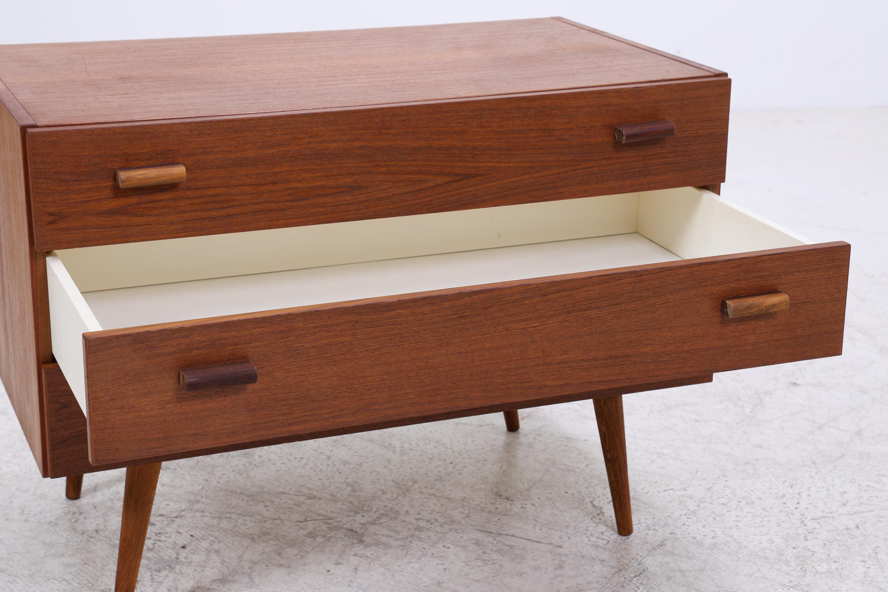 Vintage Teak Kommode | Mid-Century Schubladenkommode