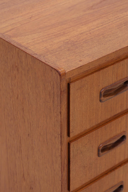 Vintage Teak Kommode | Mid-Century Schubladenkommode